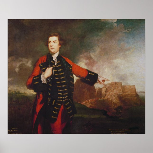 Póster General William Keppel (Frente)