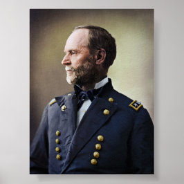 Póster General William Sherman