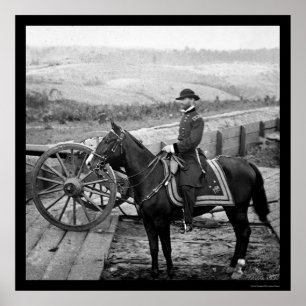 Póster General William Tecumsah Sherman 1864