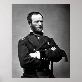 Póster General William Tecumseh Sherman