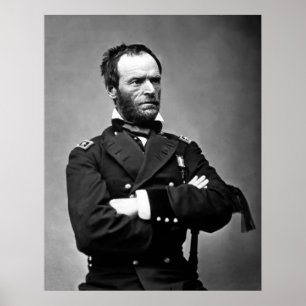 Póster General William Tecumseh Sherman