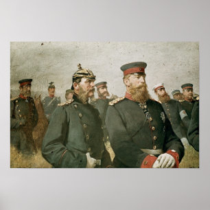 Póster Generales prusianos