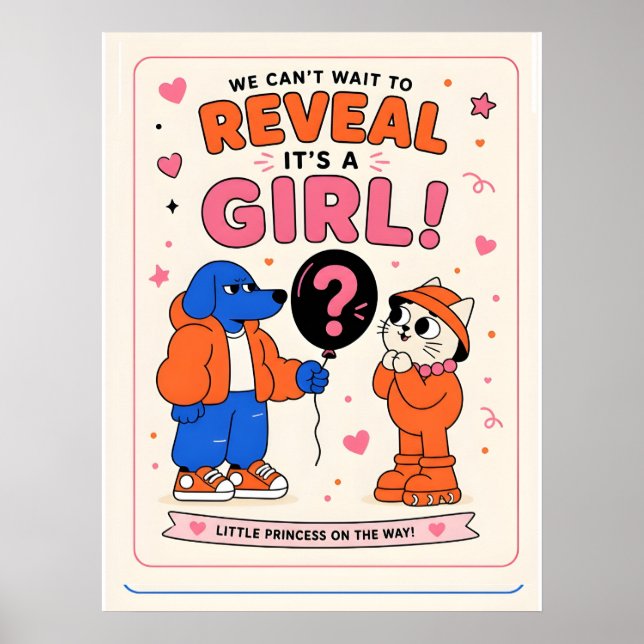 Póster género niña (Frente)