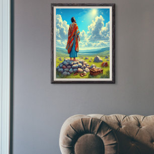 Póster Génesis 15: La mirada sagrada de Abram