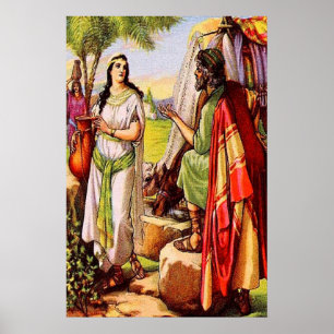 Póster Génesis 24 Esposa para Isaac poster