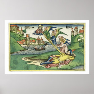 Póster Génesis 28 10 Jacob's Ladder, de Nuremberg