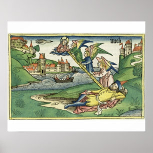 Póster Génesis 28 10 Jacob's Ladder, de Nuremberg