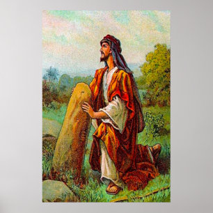 Póster Génesis 28 Jacob tiene un sueño de Dios poster