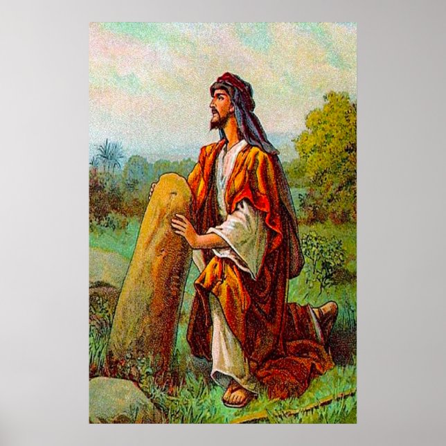 Póster Génesis 28 Jacob tiene un sueño de Dios poster (Frente)