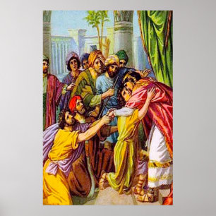 Póster Génesis 45 Joseph Dice Quién Es
