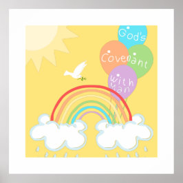 Póster Génesis 9 El pacto de Dios con el hombre el arco i