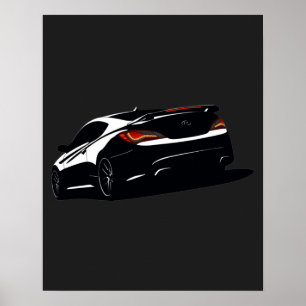 Póster Genesis Coupe