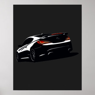 Póster Genesis Coupe