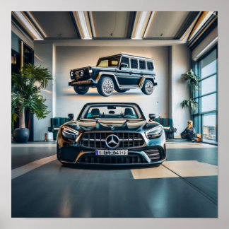Póster Génesis del G-Wagon: Icono de Mercedes | POSTER