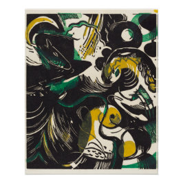 Póster Génesis II (Schopfungsgeschichte II) (1914)