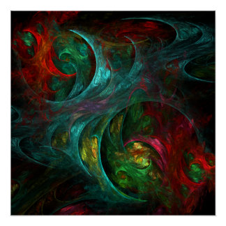 Póster Génesis Nova Resumen Arte