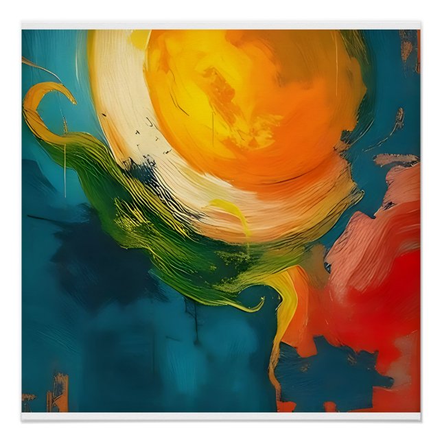 Póster Génesis Solar (Anverso)