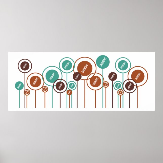 Póster Genetics Daisies (Frente)