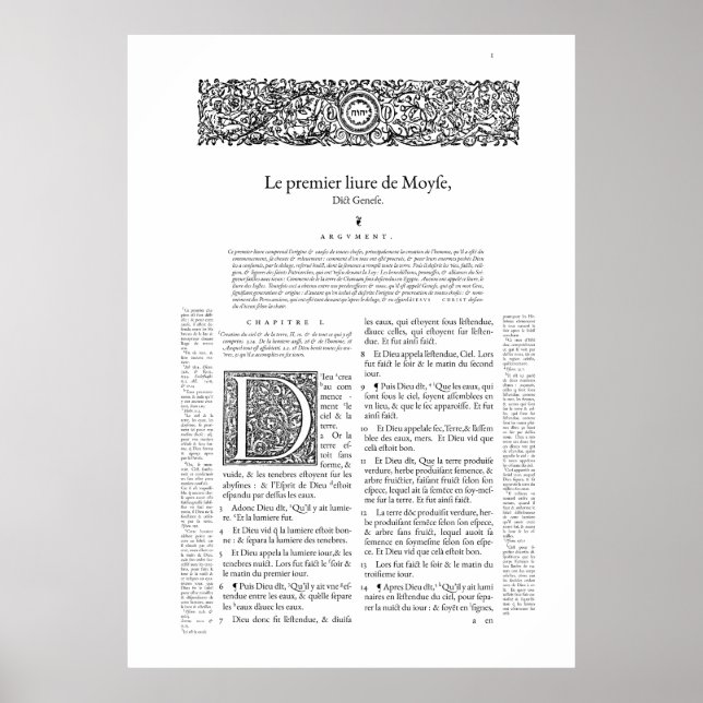 Póster Genève 1564 (Frente)