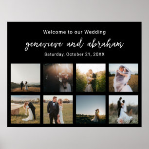 Póster Genevieve Black Photo Modern Boda