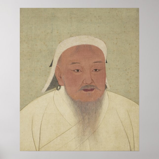 Póster Genghis Khan (Frente)