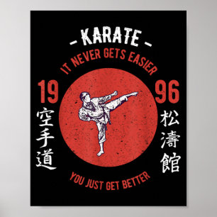 Póster Genial Karate Judo Judoka Taekwondo Kung-fu Aikido