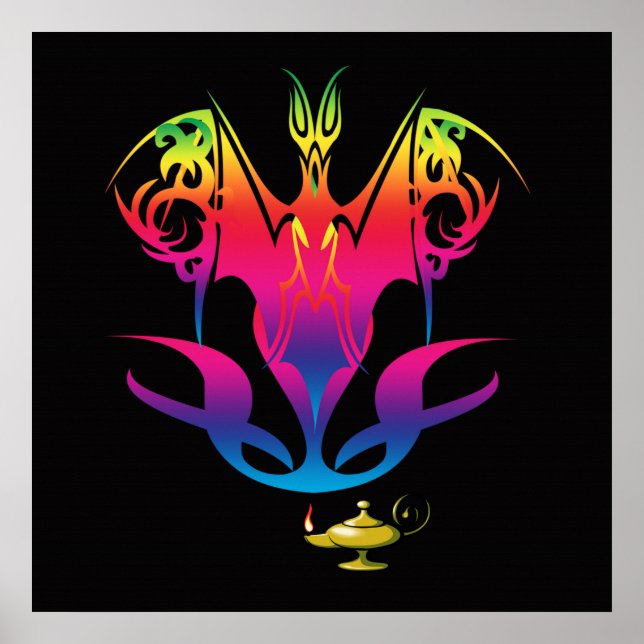 Póster Genie (Frente)