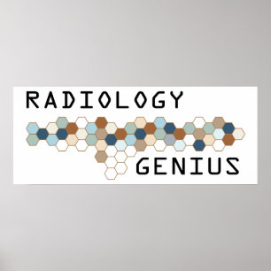 Póster Genio de radiología