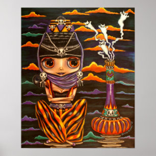 Póster Genio gótico y Poster de Ghost Kitties