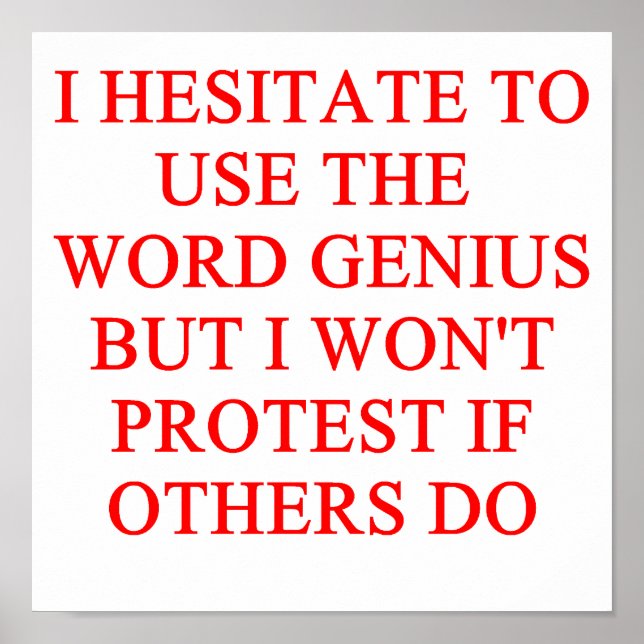 PÓSTER GENIUS (Frente)