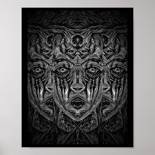 Póster Genkinahito Pegatina (Frente)