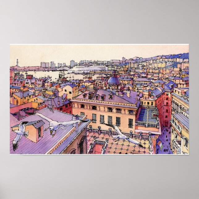 Póster Genova (Frente)