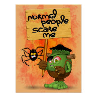 'Gente normal me asusta' Humorístico Frankenstein
