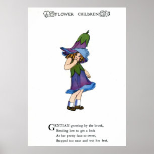 Póster Gentián