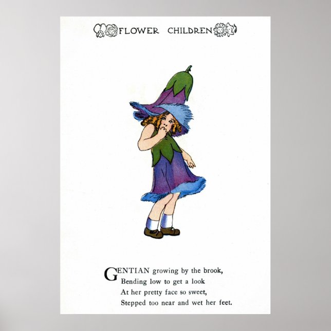 Póster Gentián (Frente)