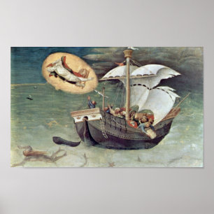 Póster Gentile da Fabriano - rescate a los marineros