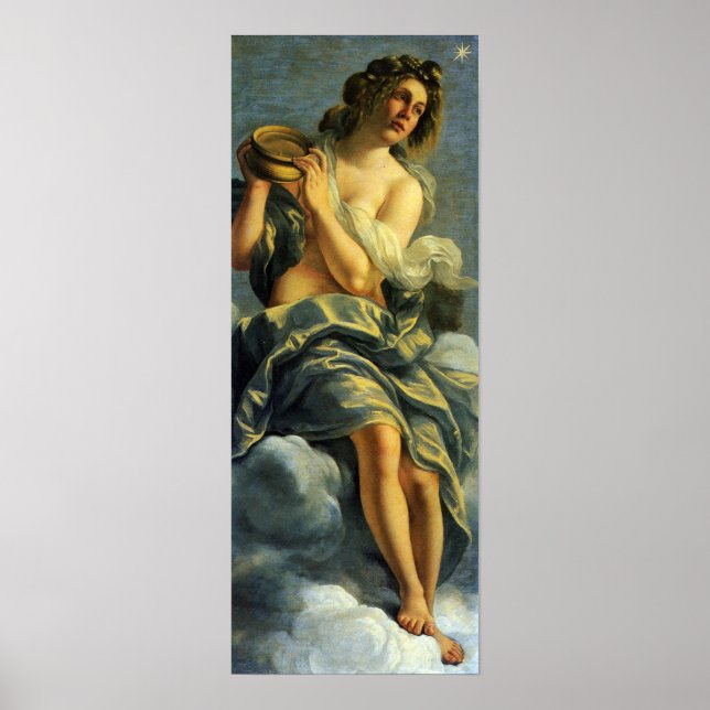 Póster Gentileschi - Alegoría De La Inclinación (Frente)