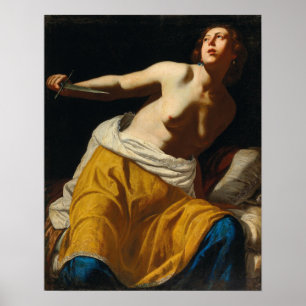 Póster Gentileschi - Lucrecia