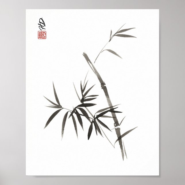 Póster Gentle Bamboo  (Frente)