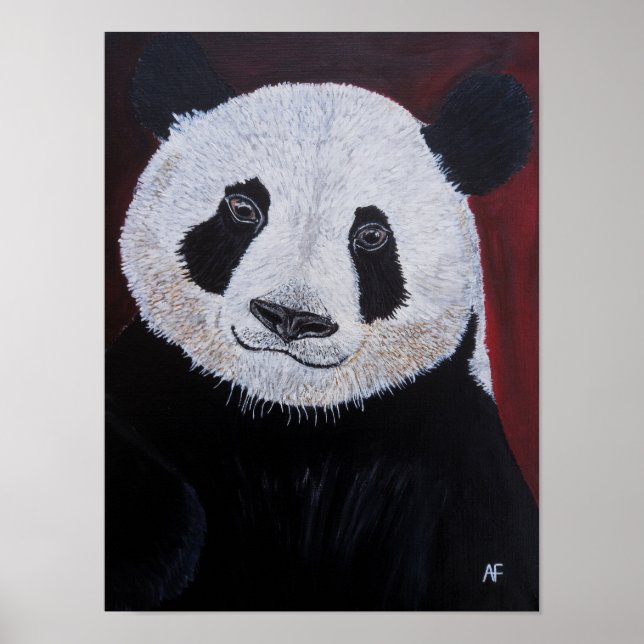 Póster Gentlest of Giants Pintura de Alfred Fox (Frente)