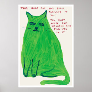 Póster Genuine David Shrigley poster