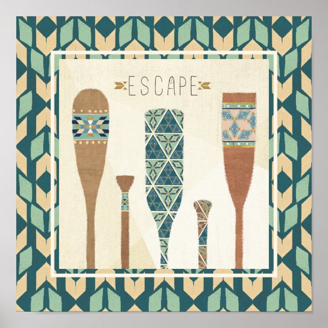 Póster Geo VI | Escapar (Frente)