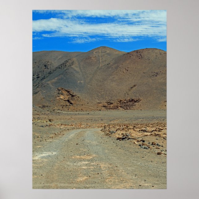 Póster Geoglíficos de Atacama (Frente)