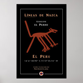 Póster Geoglíficos de Nazca