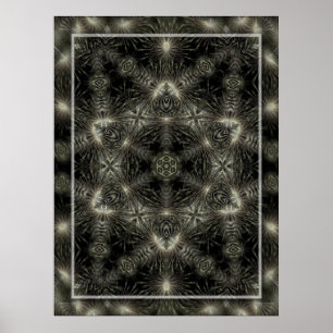 PÓSTER GEOGOTH STAR POSTER