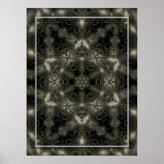 PÓSTER GEOGOTH STAR POSTER