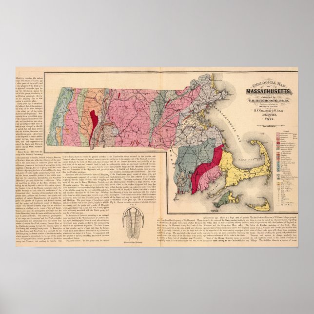 Póster Geol Massachusetts (Frente)