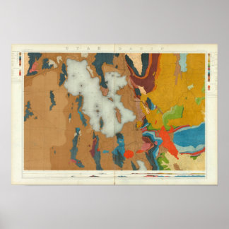 Póster Geología de la Cuenca Utah