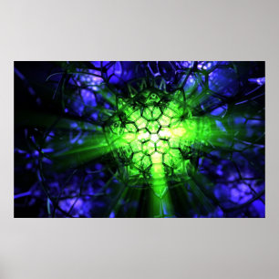 Póster Geomancy (verde)