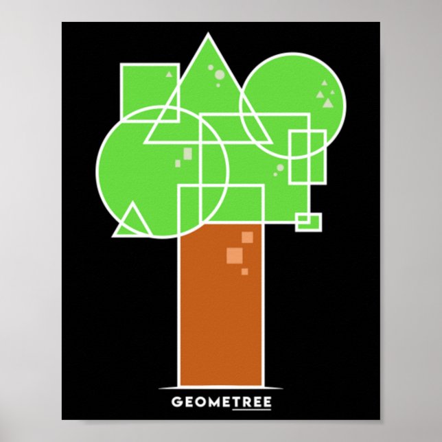Póster Geometree I (Frente)